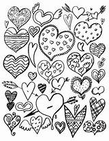 Coloring Broken Pages Getdrawings Heart sketch template