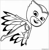 Pj Masks Owlette Pages Coloring Mask Printable Kids Coloringpagesonly Drawing Color Print Flying Online Cartoon Book Para Colorir Desenhos Catboy sketch template