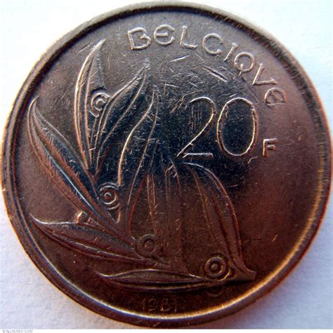 coin   francs  belgique  belgium id