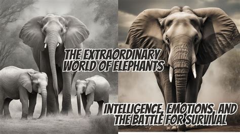 unveiling the extraordinary world of elephants from intelligence to