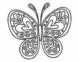 Mandala Mandalas Tableau Choisir Un Coloriage Papillon sketch template
