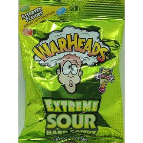warheads extreme sour hard candy assorted flavors  packs   oz tj walmartcom