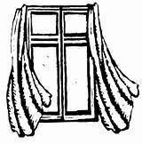 Window Clipart Clip Windows Cliparts Curtain Closed Library Cliparting Curtains Drapes Clipartbest Rods Outside Household Favorites Add sketch template