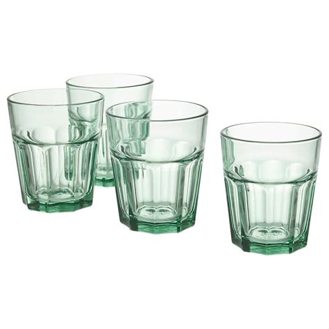 Pokal Glass Green Height 4 Package Quantity 4 Pack Ikea In 2020