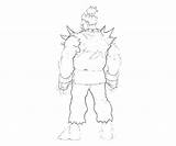 Akuma Capcom Marvel Vs Abilities sketch template