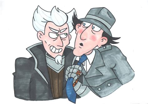 Dr Claw And Inspector Gadget By Garrett Strangelove On Deviantart