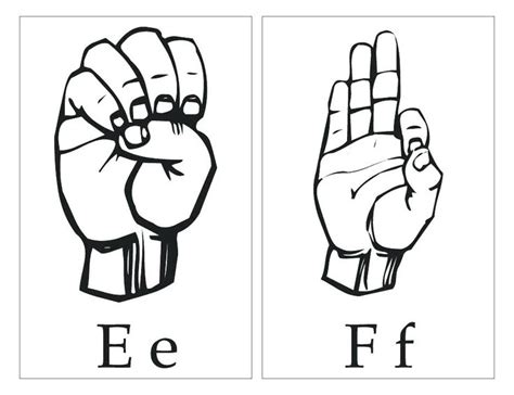 coloring pages alphabets coloring pages sign language coloring pages