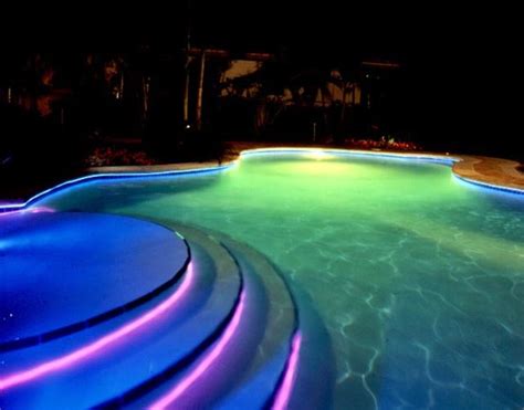 pool light show  winlightscom deluxe interior