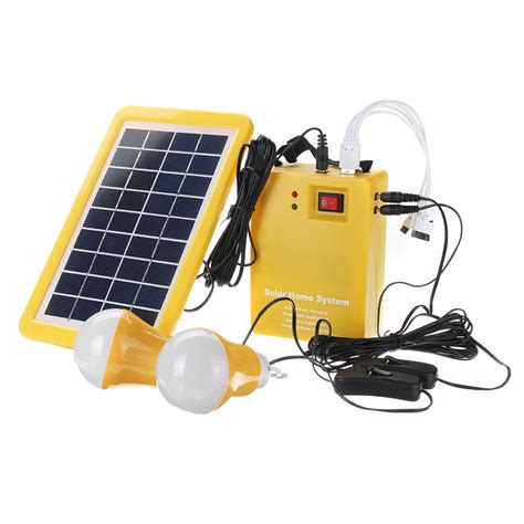 dc solar panels lighting charging generator home outdoor energy solar powered system sale