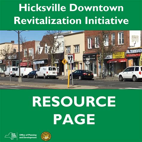 hicksville downtown revitalization initiative town  oyster bay