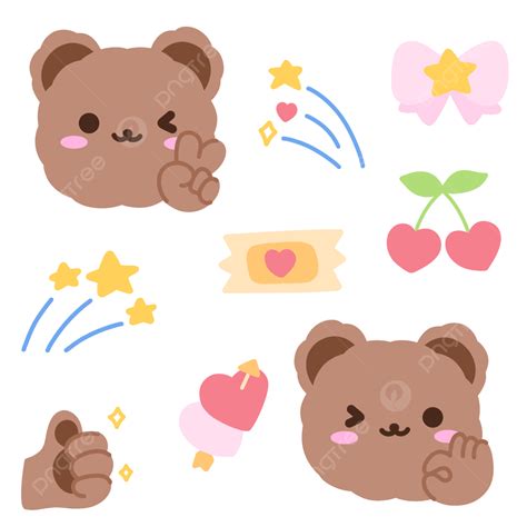 Korean Inspired Cuteness Emoji Korean Cute To Spice Up Your Chat