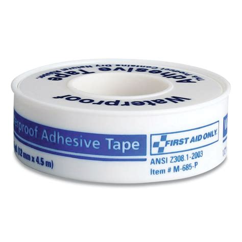 waterproof adhesive medical tape  core    ft white