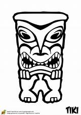 Tiki Lanta Koh Totem Porte Incroyable Hugolescargot sketch template