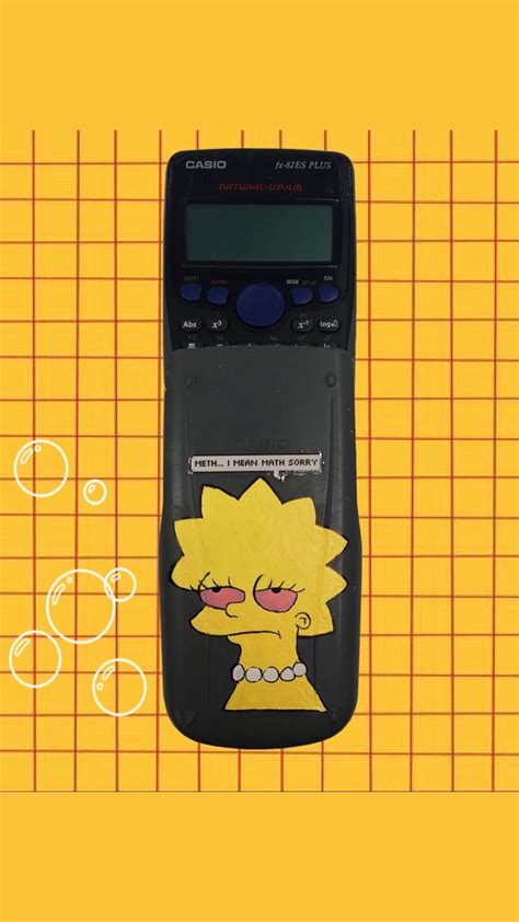 calculator painting calculadora dibujos  arte mini arte en lienzo