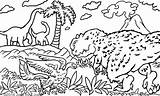 Coloring Pages Prehistoric Yutyrannus Animal Dino Megalodon Carnivorous Feathered sketch template