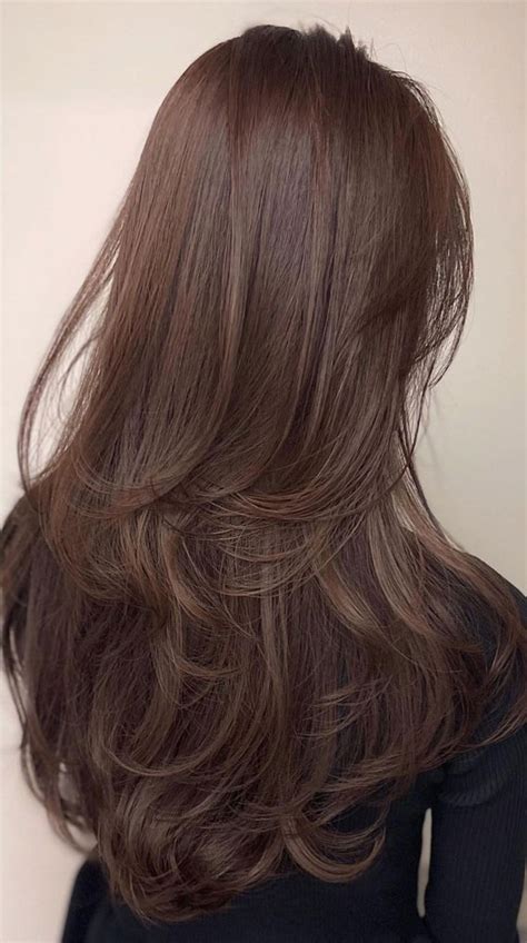 49 best shades of brown hair colour ideas chocolate brownie high layers