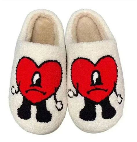 bad bunny slippers sizes     etsy