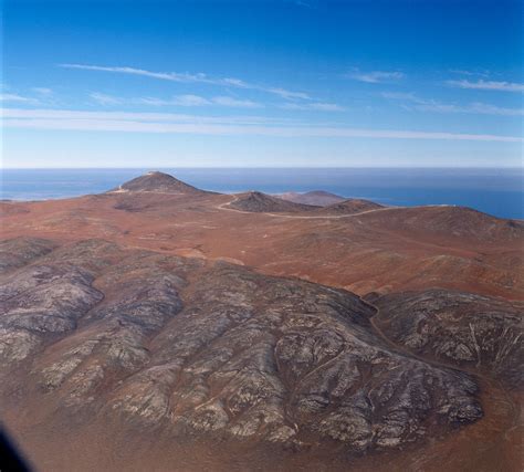 aerial view  paranal observatory eso