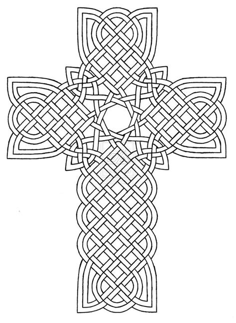 coloring pages crosses designs celtic cross design   celtic