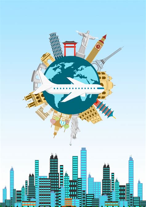 travel   world illustration poster background wallpaper image