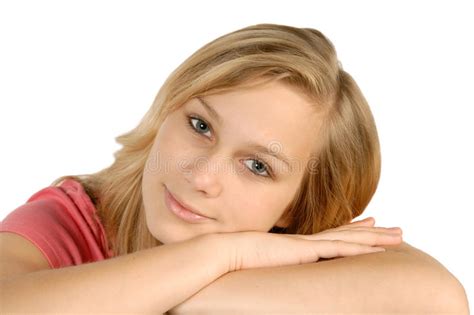 Girl Looks Innocent Stock Image Image Of Look Play 40661097