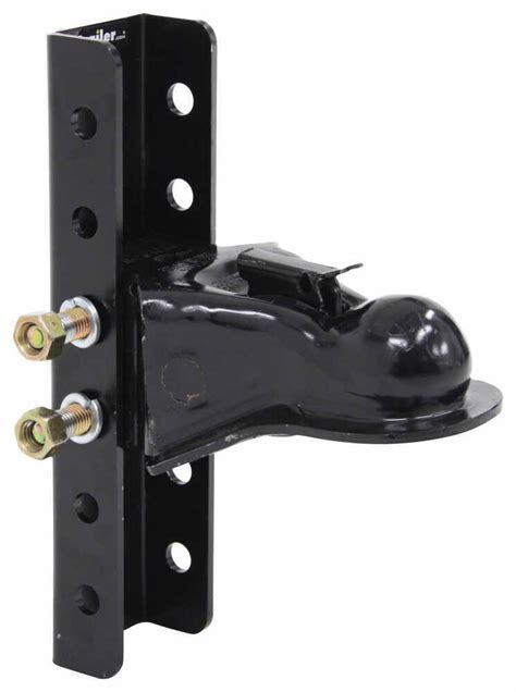 atwood trailer coupler   position adjustable channel black   ball  lbs