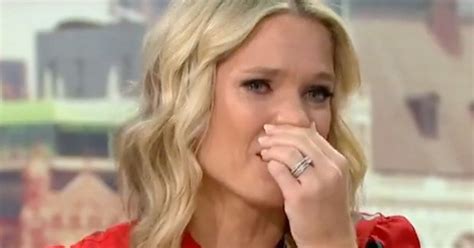 Good Morning Britain S Charlotte Hawkins Bursts Into Tears In Emotional