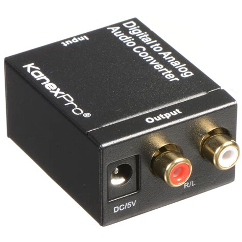 kanexpro digital  analog audio converter audacv bh photo