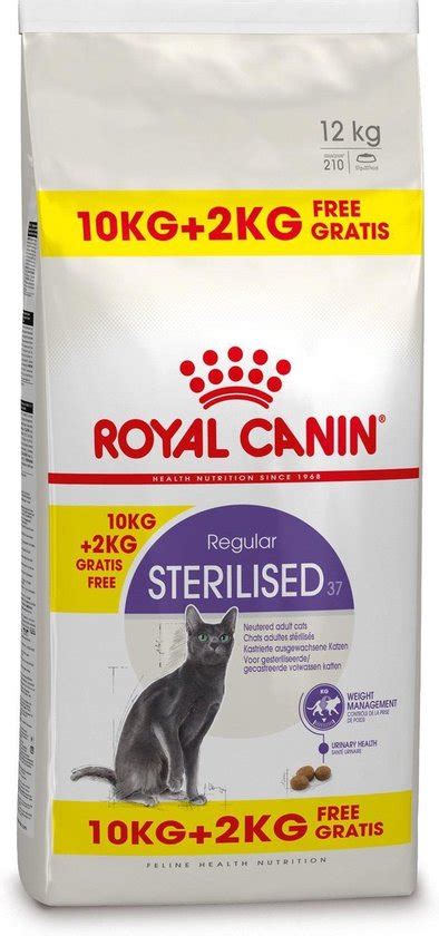 Royal Canin Sterilised 37 Kattenvoer 10 2 Kg Bonusbag Bol