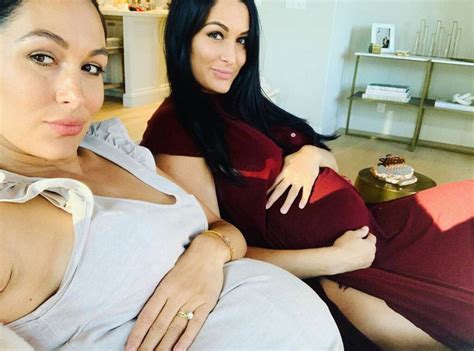 Brie And Nikki Bella Reveal Who S Having More Pregnancy