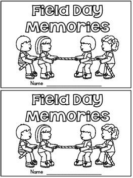 field day coloring sheet coloring pages
