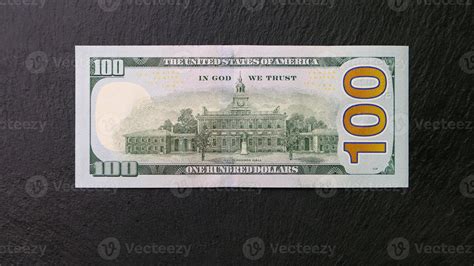 dollar bill   black plate  view financial concept