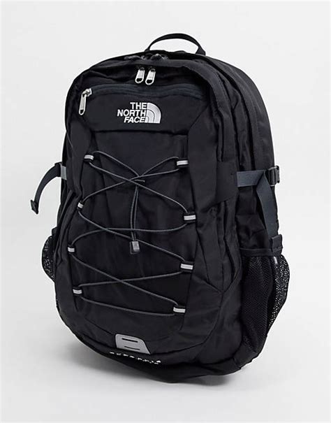 north face borealis classic backpack  blackgrey asos