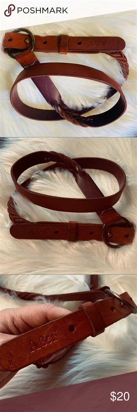 Abercrombie And Fitch Belt Leather Leather Bracelet Leather Belts