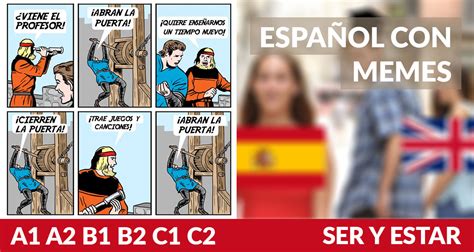 espanol  memes ser  estar aprende espanol
