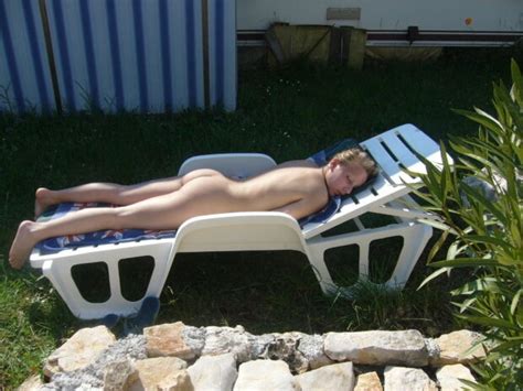 Nude Sunbathing Trinolla