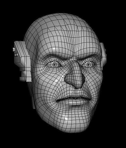 3d asset human toon head model cgtrader