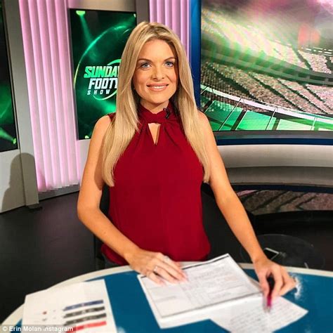 fans praise erin molan for returning to work six weeks after giving