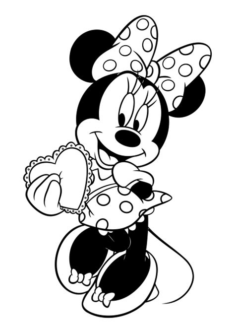 coll coloring pages mickey  minnie mouse valentines day coloring