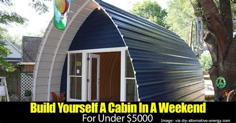 build   cabin   weekend