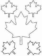 Leaf Maple Canada Coloring Cut Pages Printable Template Templates Canadian Leaves Kids Color Patterns Clipart Print Clip Pattern Activities Colouring sketch template