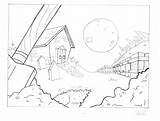 Graveyard Sketch sketch template