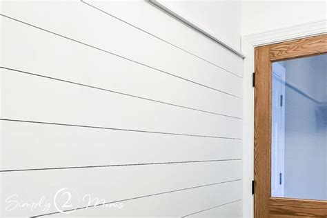 creating shiplap feature walls