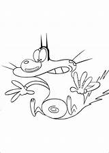 Oggy Cockroaches Coloring Pages Book Fun Kids Drawing sketch template