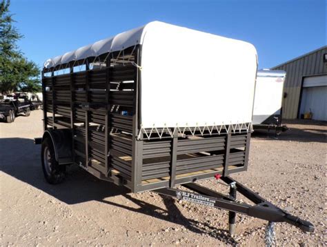 texline  mini stock livestock trailer rj trailers cargo utility dump trailers