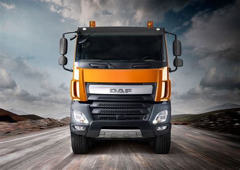 Daf New Euro 6 Cf Construction Truck Car Body Design