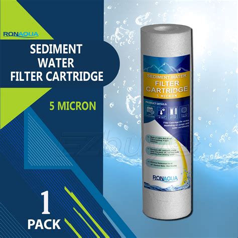 Sediment Water Filter Cartridge By Ronaqua 10x 2 5 Four Layers Of