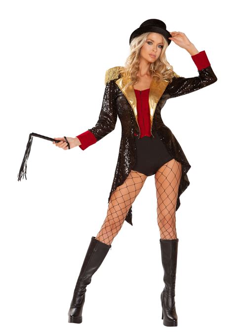 sexy ringmaster women s costume