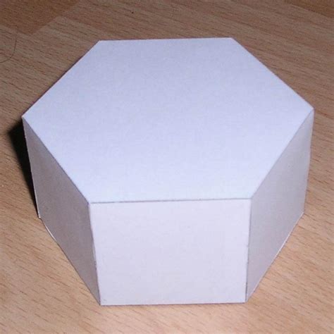 paper hexagonal prism