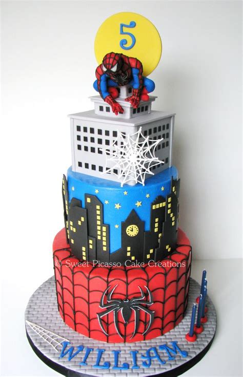 spiderman cake   special  boy classic chocolate cake
